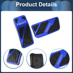 Set of 2 Automatic Foot Accelerator Pedal Covers for Ford Ranger (2024) Blue