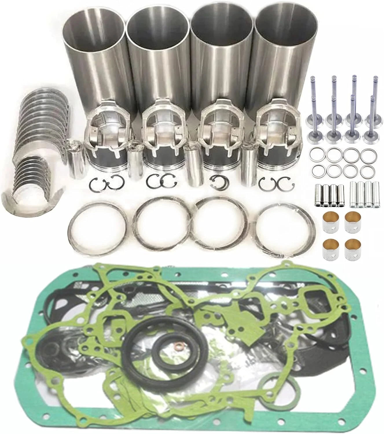 Overhaul Rebuild Kit for Isuzu Engine Chevrolet W3500 (4BD2, 4BD2T)