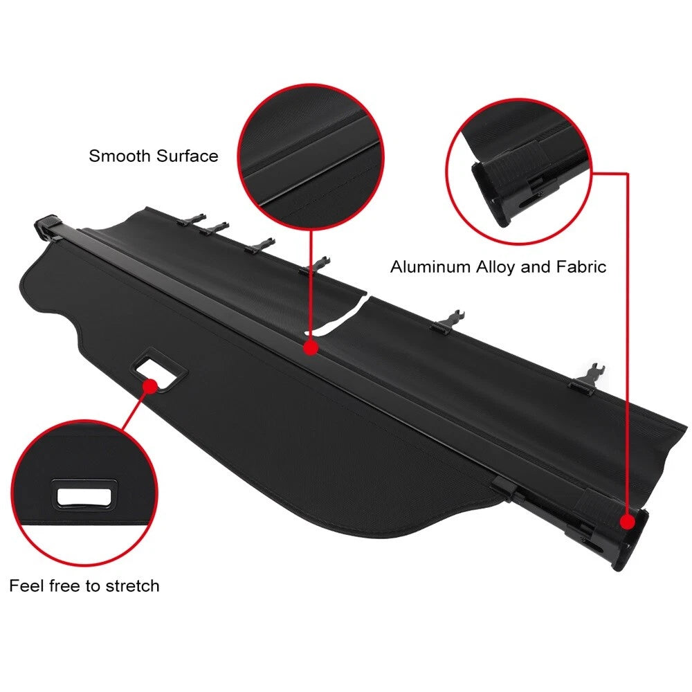 Retractable Rear Cargo Security Trunk Cover for Lexus GX460 (2010–2023)