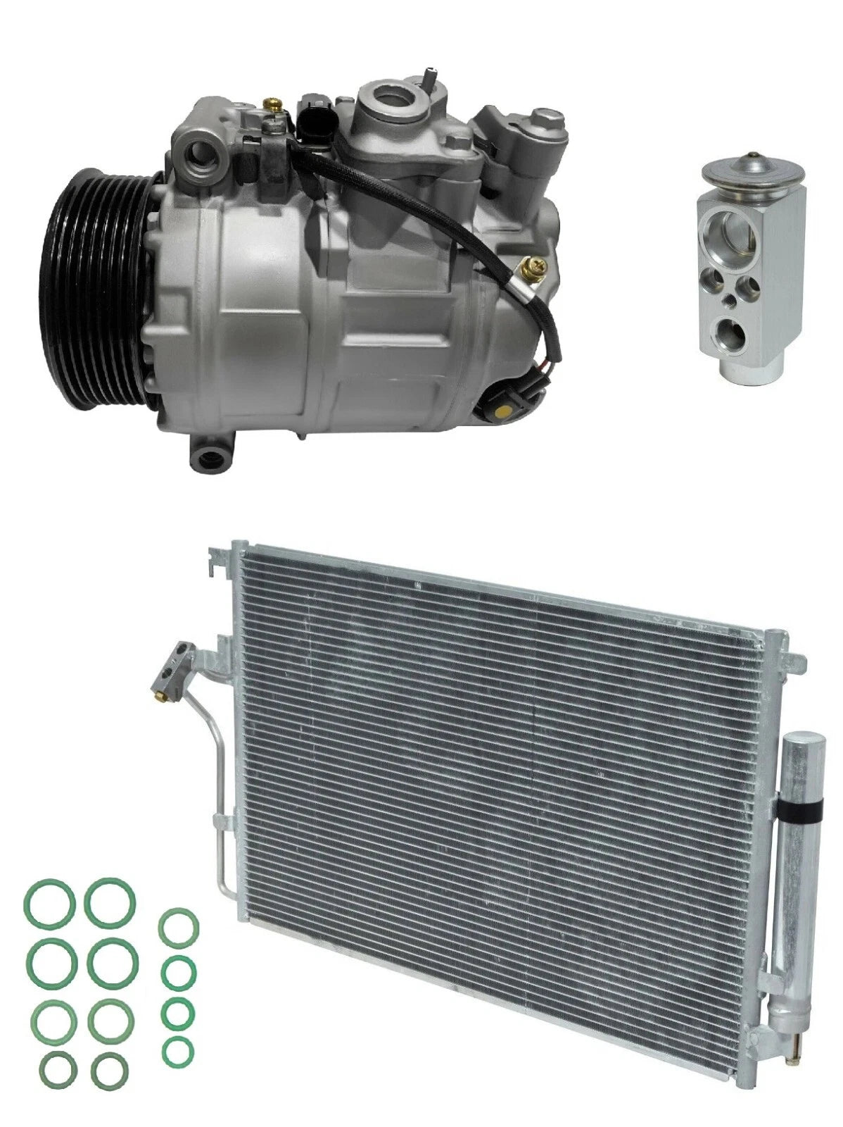 AC Compressor Kit With Condenser for Mercedes Sprinter 3500 2007–2018
