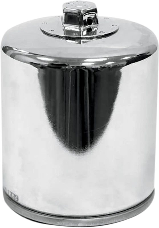 K&N Chrome Oil Filter KN-174C for Select Vehicles