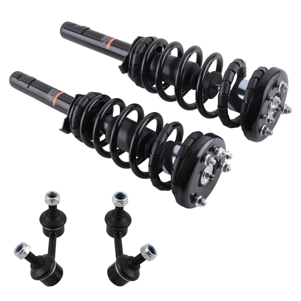 Set of 4 Front Quick Struts w/Sway Bar End Links for Honda Accord (1998–2002) Acura TL