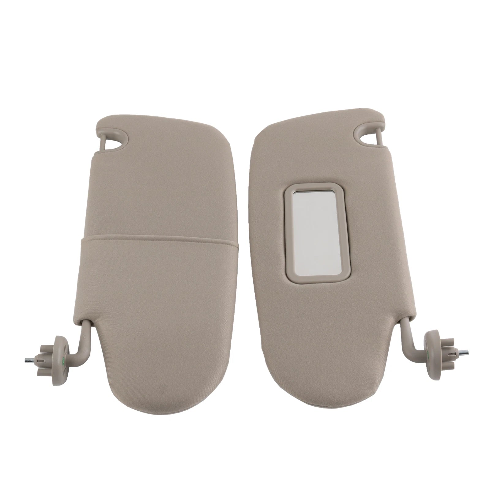 Sun Visor Pair for Dodge Ram 2500 3500 (2002-2006) Tan