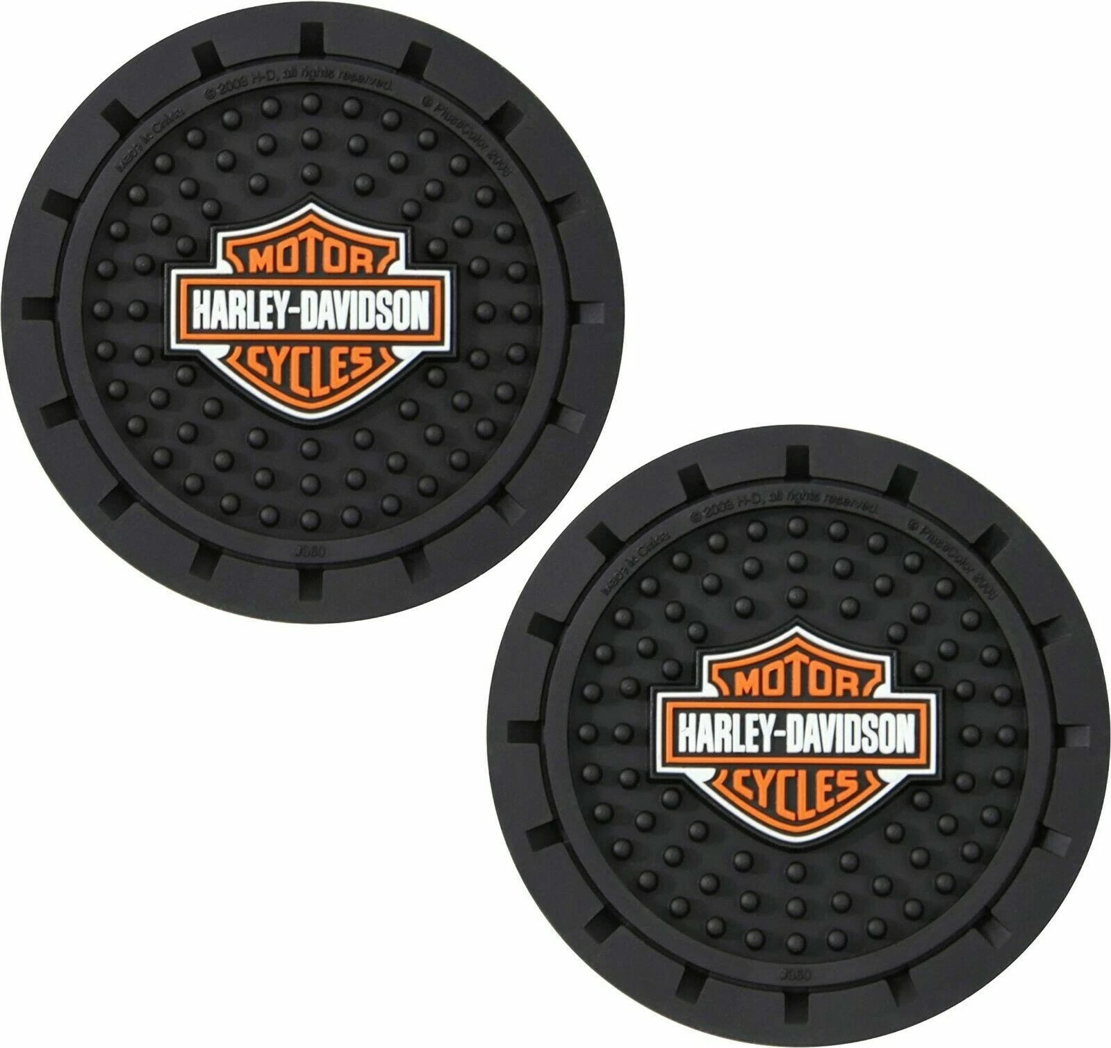 Set of 2 Drink Holder Coasters for Harley-Davidson CG625