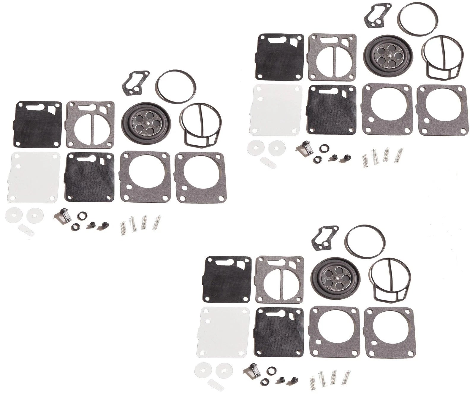Triple Carburetor Rebuild Kit for Yamaha GP XL 1200 GP1200 LS2000 LX AR 210