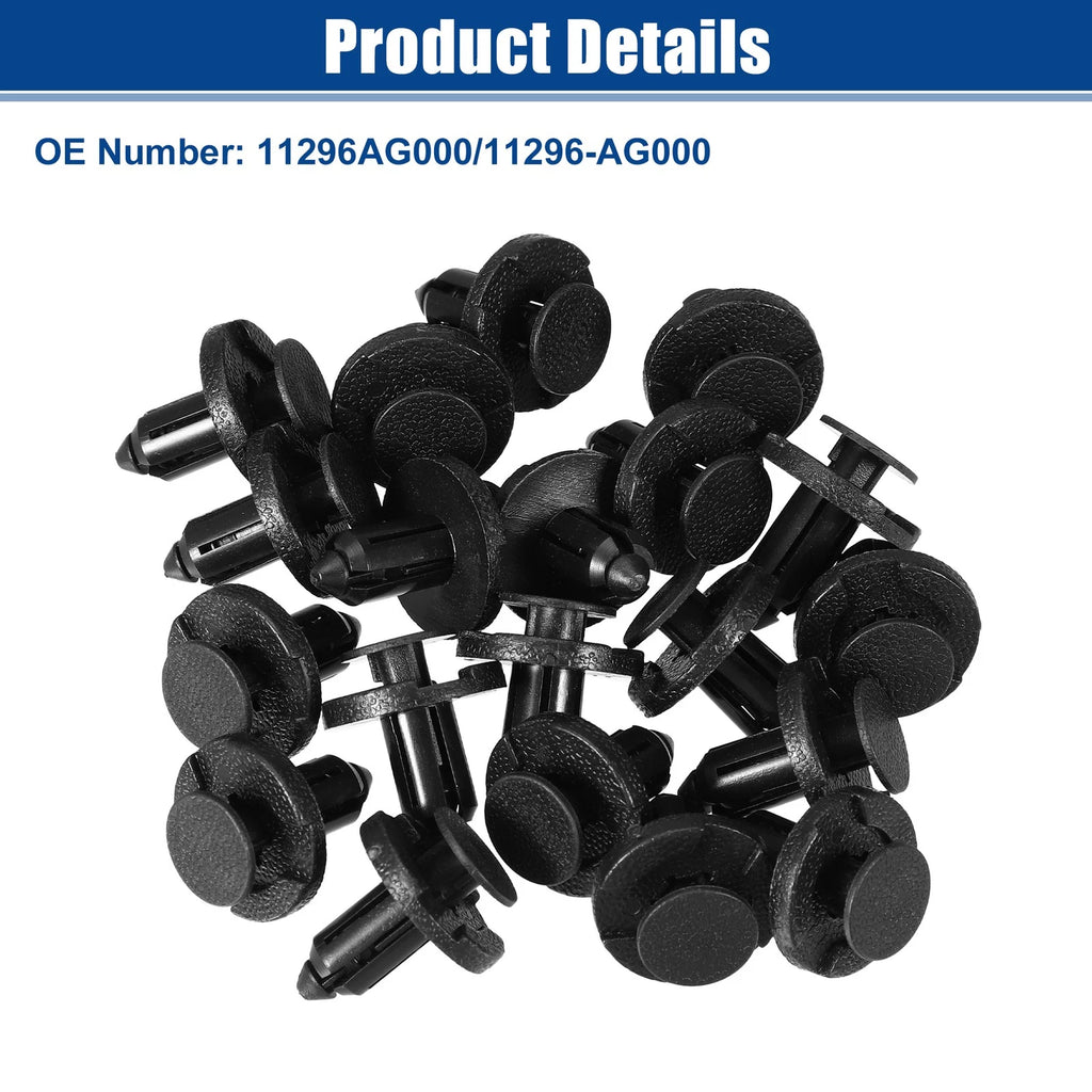 20pcs Front Bumper Radiator Support Clips for Infiniti FX35 (2003–2008) No.11296AG000