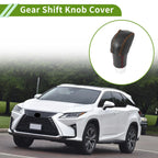 1 Pc Gear Shift Knob Cover for Lexus RX350 (2023–2024) Black Brown