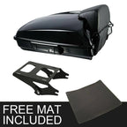 5.5" Black Razor Trunk Mount Rack for Harley Touring Road Street Glide (2014–2026)