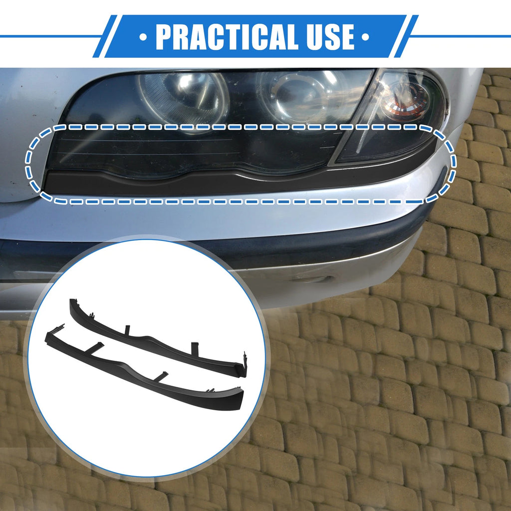 1 Pair Lower Grille Headlight Trim Panel for BMW 330xi (2006–2006)