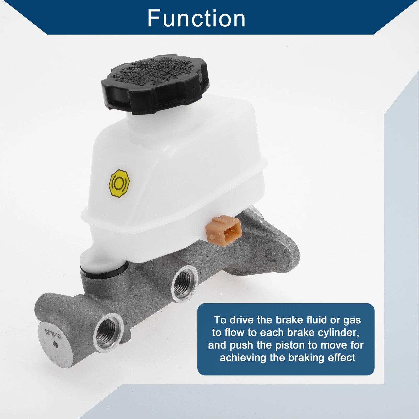 Brake Master Cylinder with Reservoir No. 5851025300 for Hyundai Accent (2005)