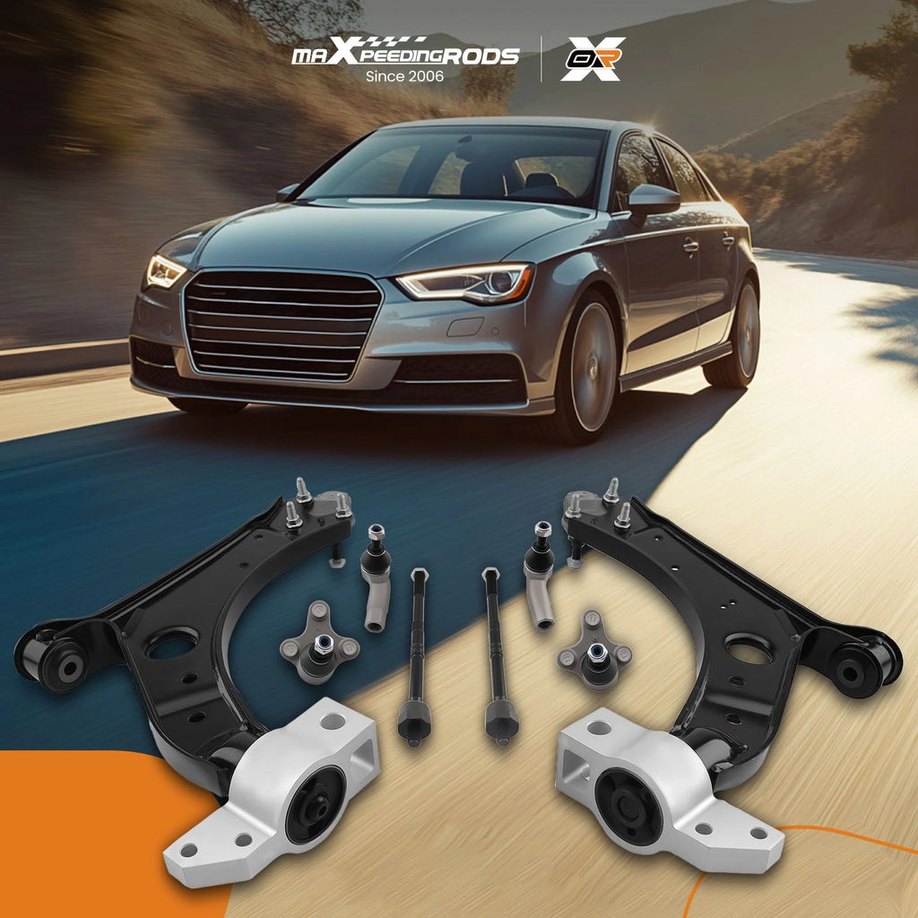 Set of 2 Front Lower Control Arms for Volkswagen Jetta Golf A3 (2006–2014)