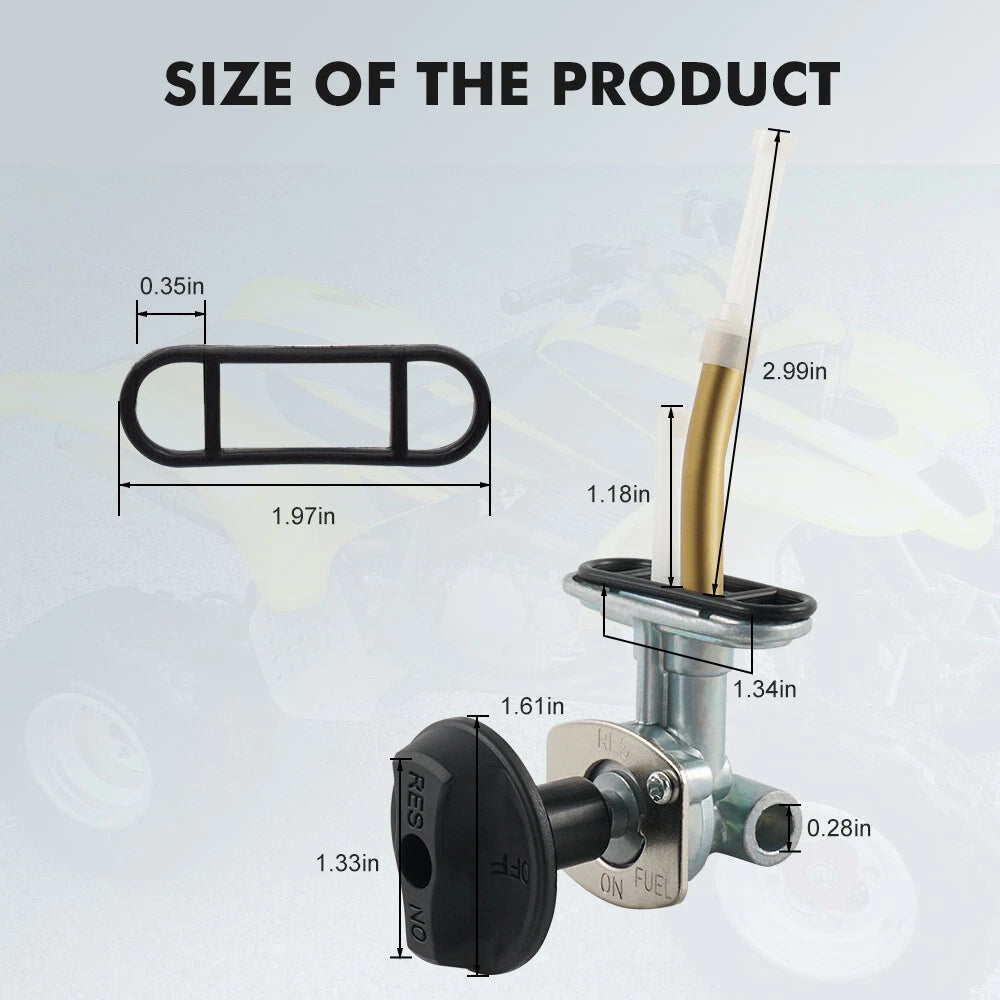 Shut-Off Valve Gas Fuel Tank Switch Cock for Arctic Cat 500 (1998–2005)