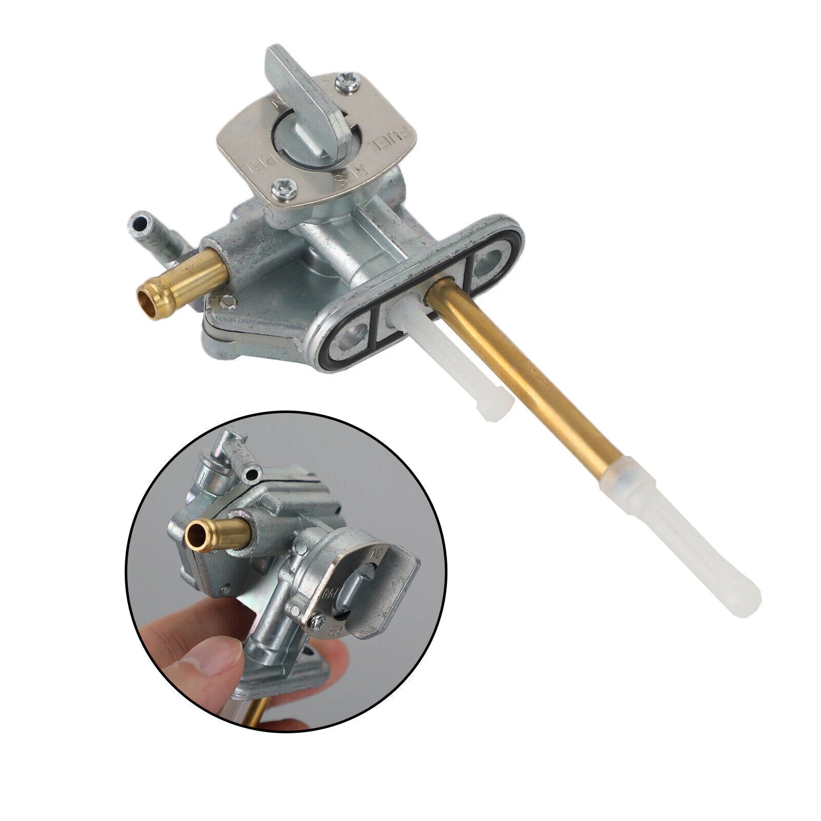 Fuel Cock Valve Petcock for Suzuki DR250S DR350S DR250SE DR350SE (T9)