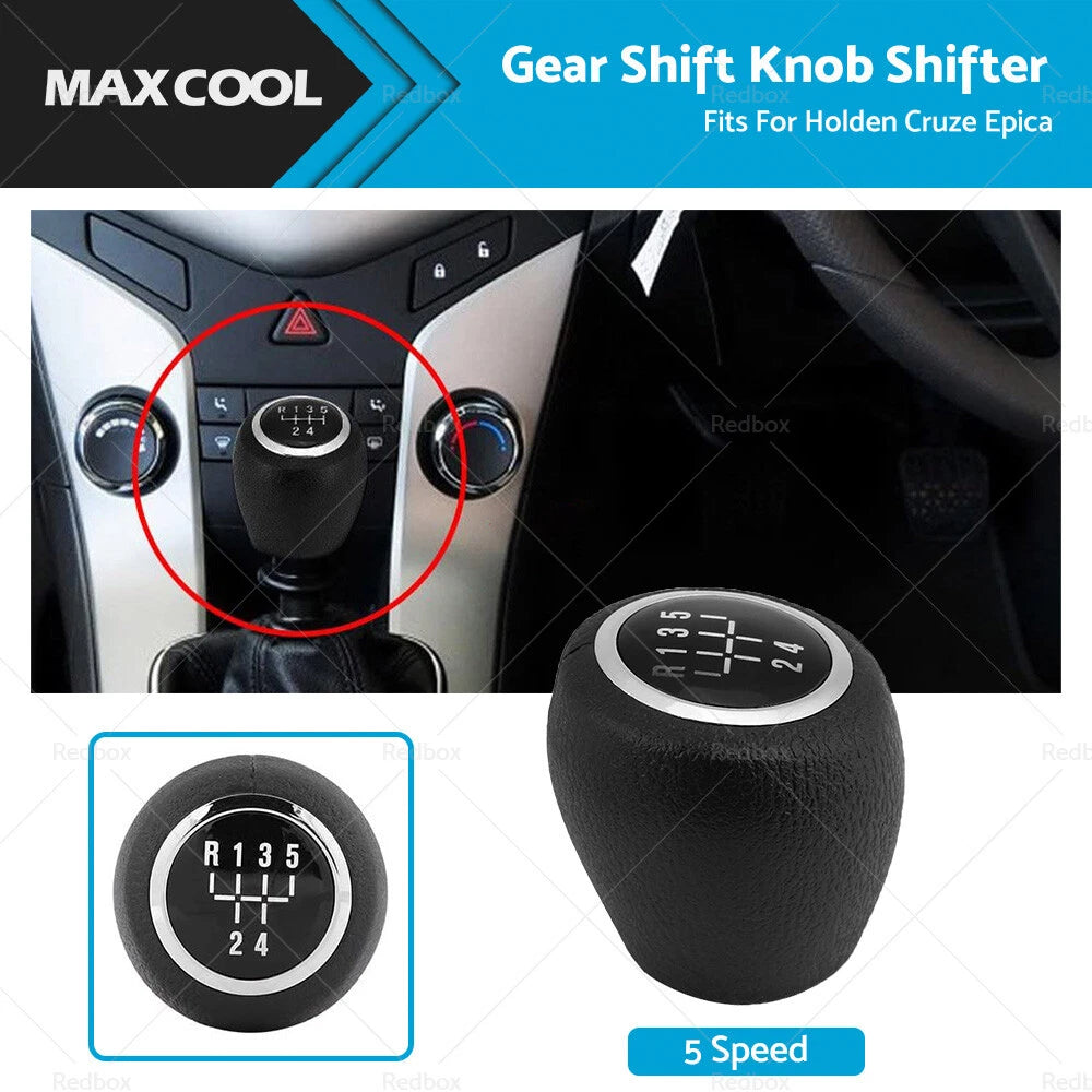 5 Speed Manual Gear Shift Knob for Holden Cruze (2009–2016), Epica (2007–2011)