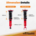 Coilover Suspension Kit for Toyota Supra MKIV (1993-1998)