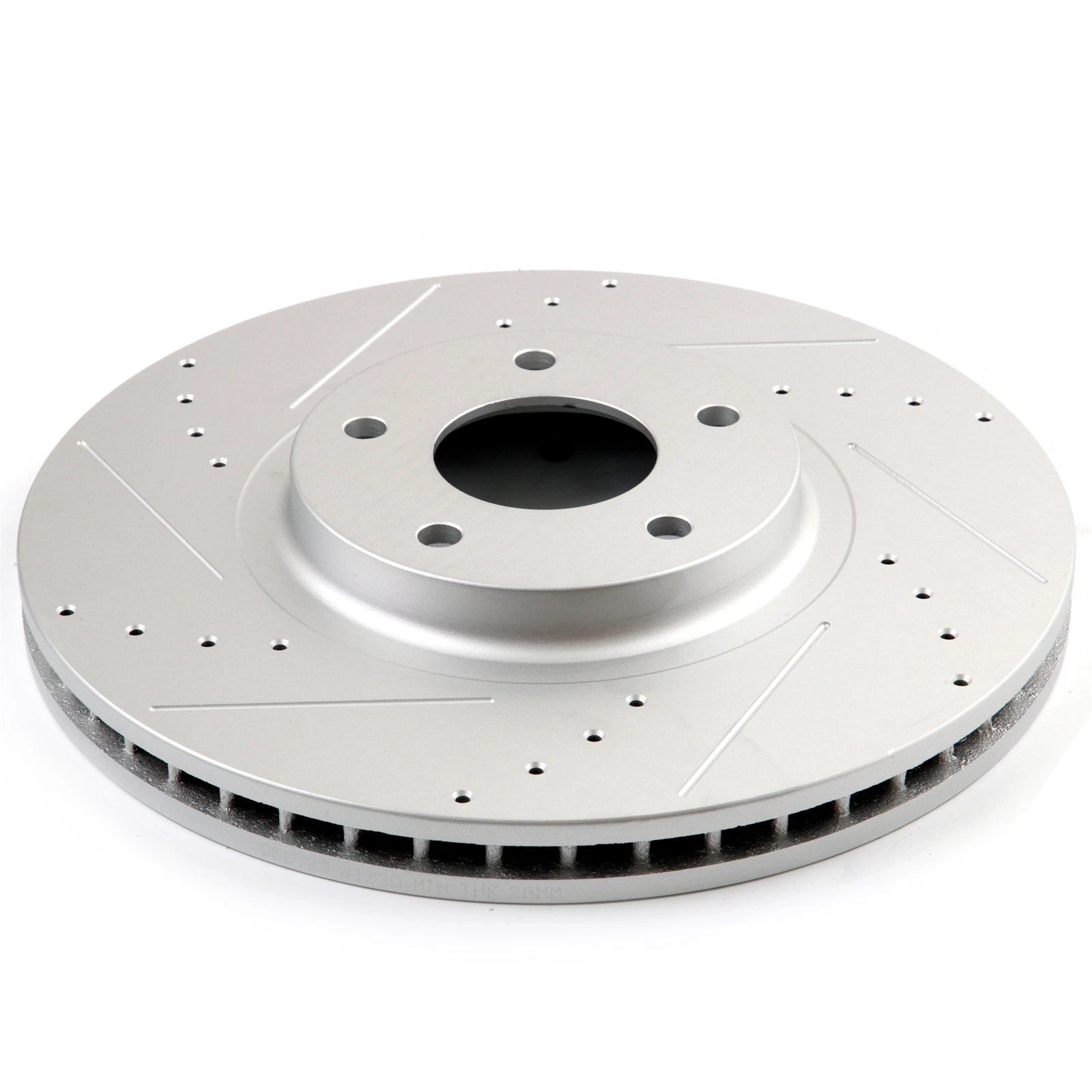 Drilled Slotted Brake Rotors for Infiniti EX35 G37X M35 Q40 350Z Maxima