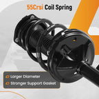 Front Pair Shock Struts w/ Coil Springs for Toyota Highlander (2004–2007)