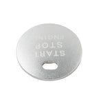 Silver Engine Start Push Button Cover Trim for Mazda 3 6 Atenza CX-5 (2014-2023)