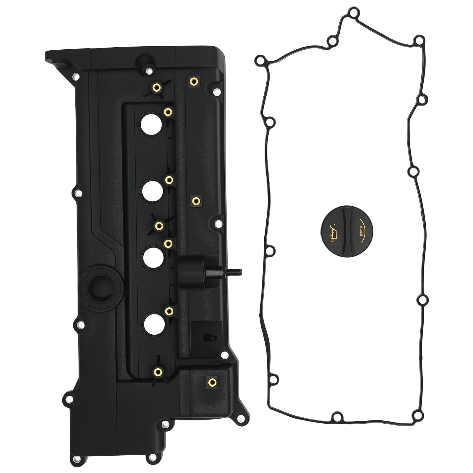 Valve Cover with Gasket for Hyundai Accent Kia Rio Rio5 1.6L (2006–2011)