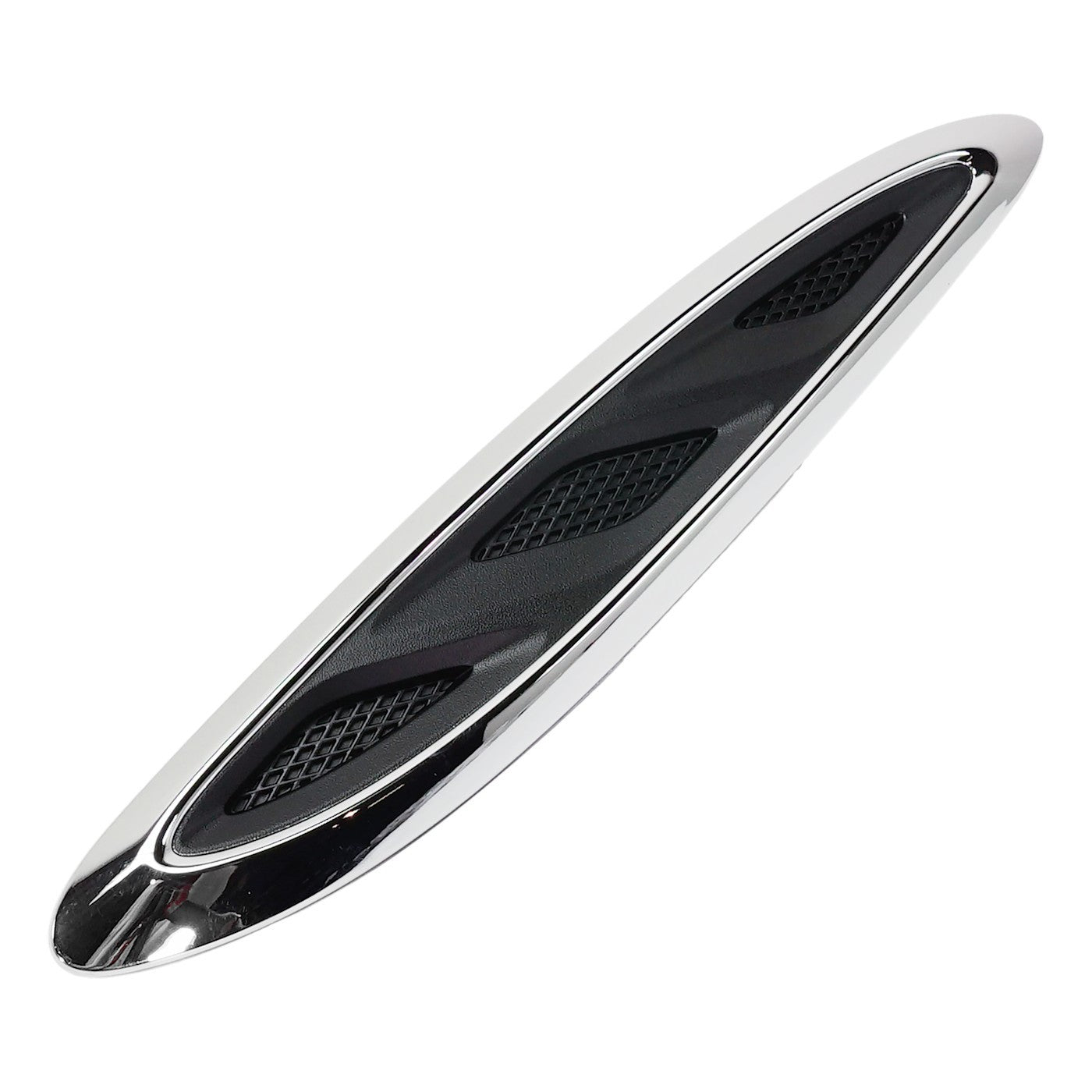 Set of 2 Hood Trim Moldings for Driver & Passenger Side