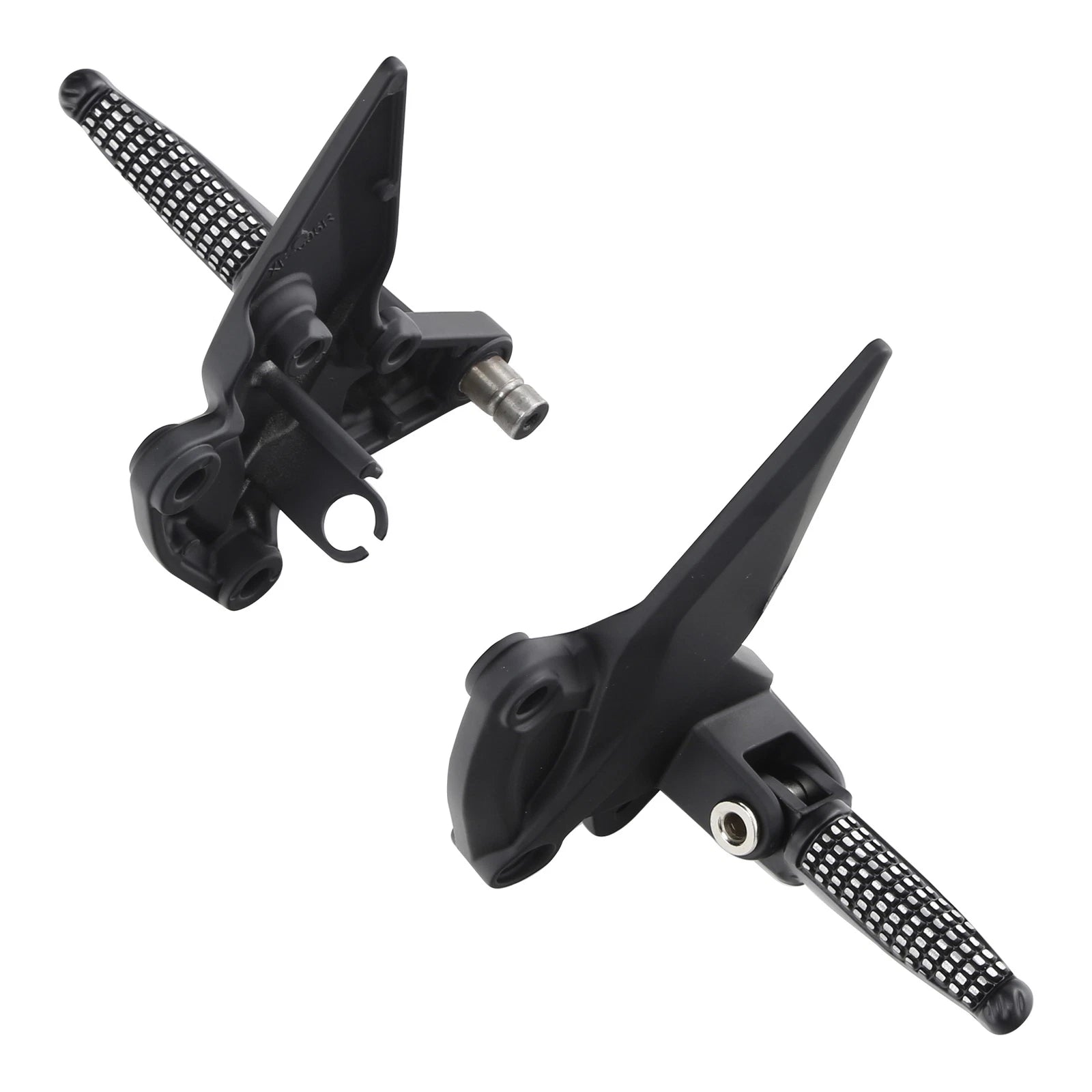 Driver Front Footpegs Footrest Bracket for Kawasaki Z1000 ZR1000 (2010–2023)