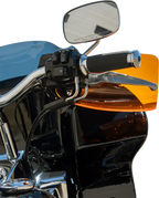 Klock Werks Flare Handguards for Harley-Davidson (Cable Clutch, Orange)
