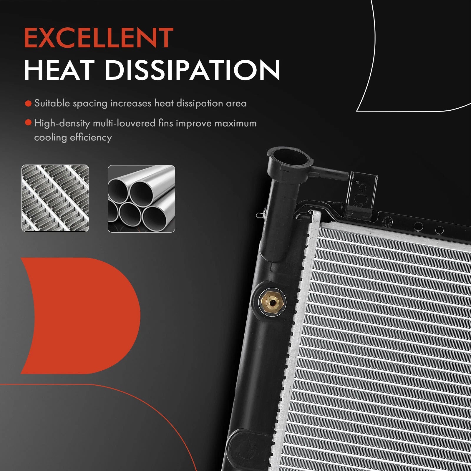 Radiator with Trans Oil Cooler for Nissan Sentra (1989–1990)