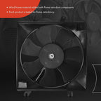 Cooling Fan Assembly with Shroud for Kia Spectra (2002-2004)