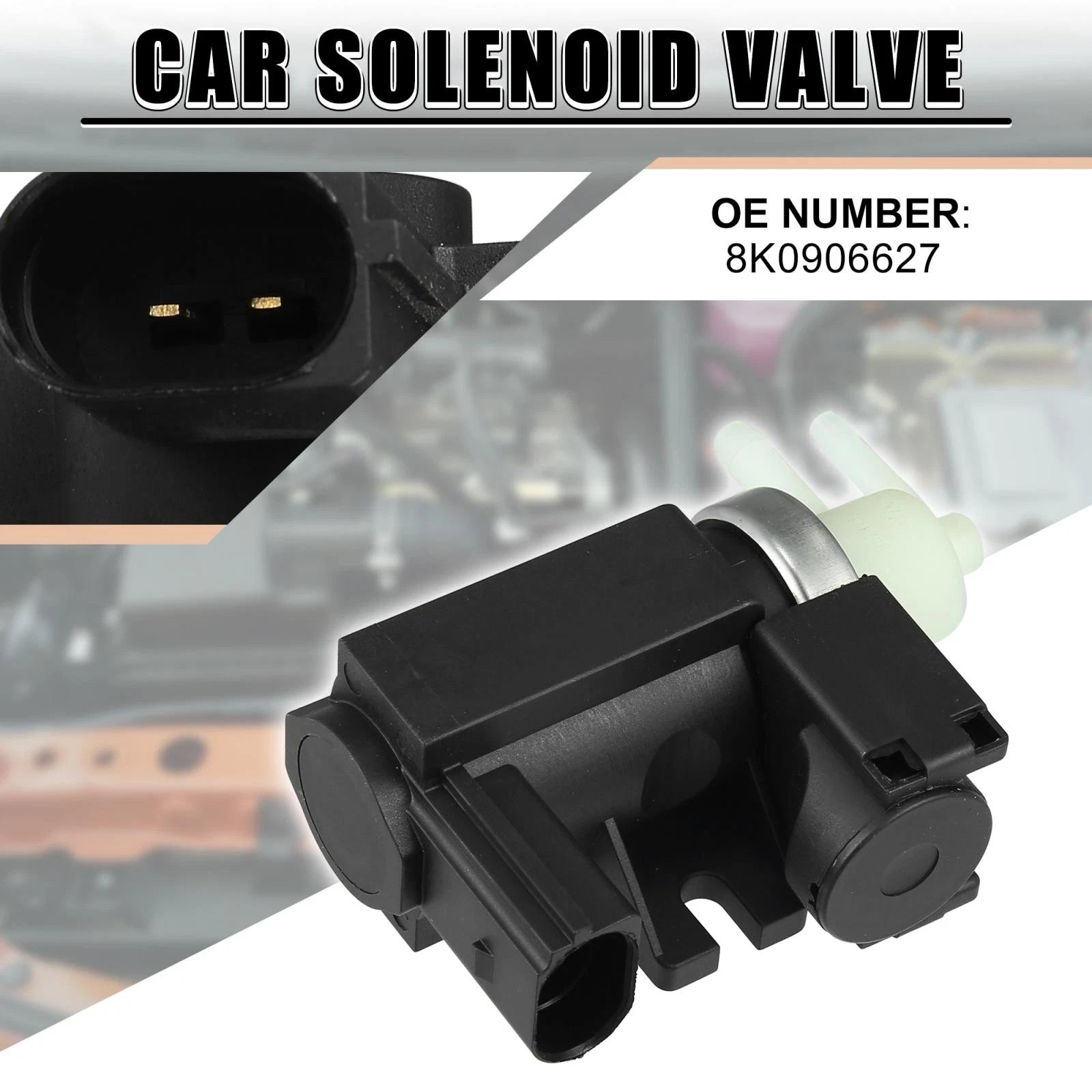 Turbo Pressure Solenoid 8K0906627 for Audi A4 B8 2.0 TDI (2008–2010)