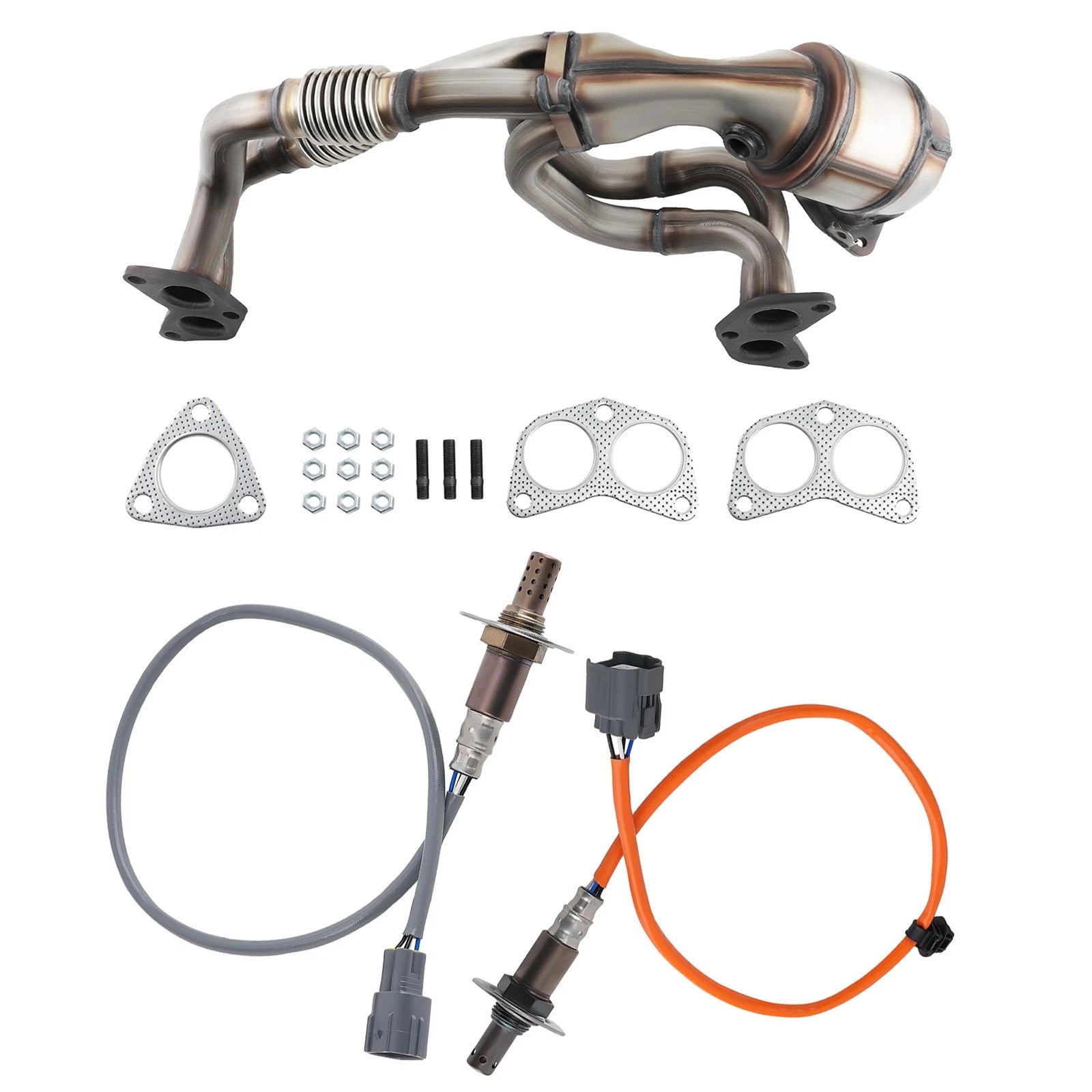 Catalytic Converter & O2 Sensors for Saab 9-2X (2006) Subaru Forester (2005–2010) 2.5L