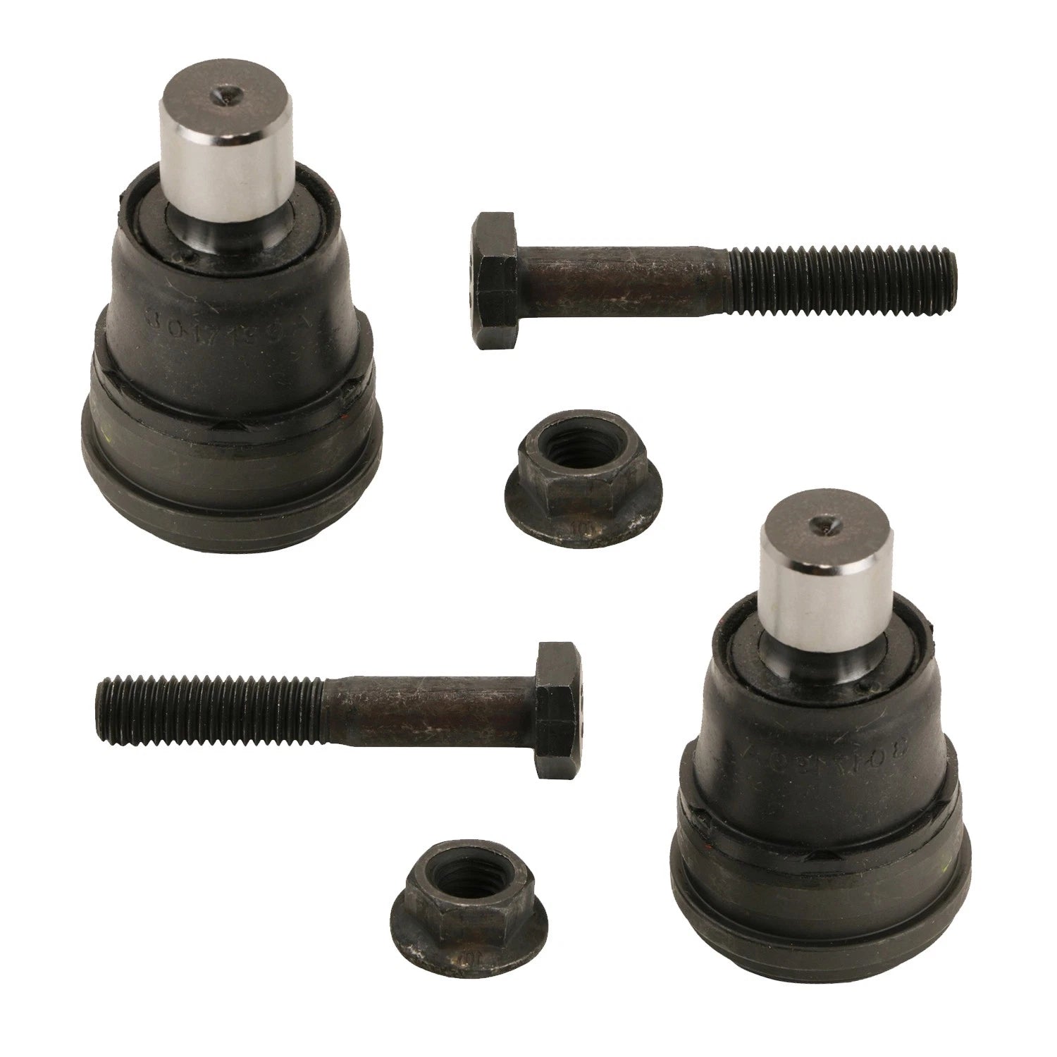 Set of 2 Front Lower Suspension Ball Joints for Ford Fiesta Mazda 2 (2011–2019)