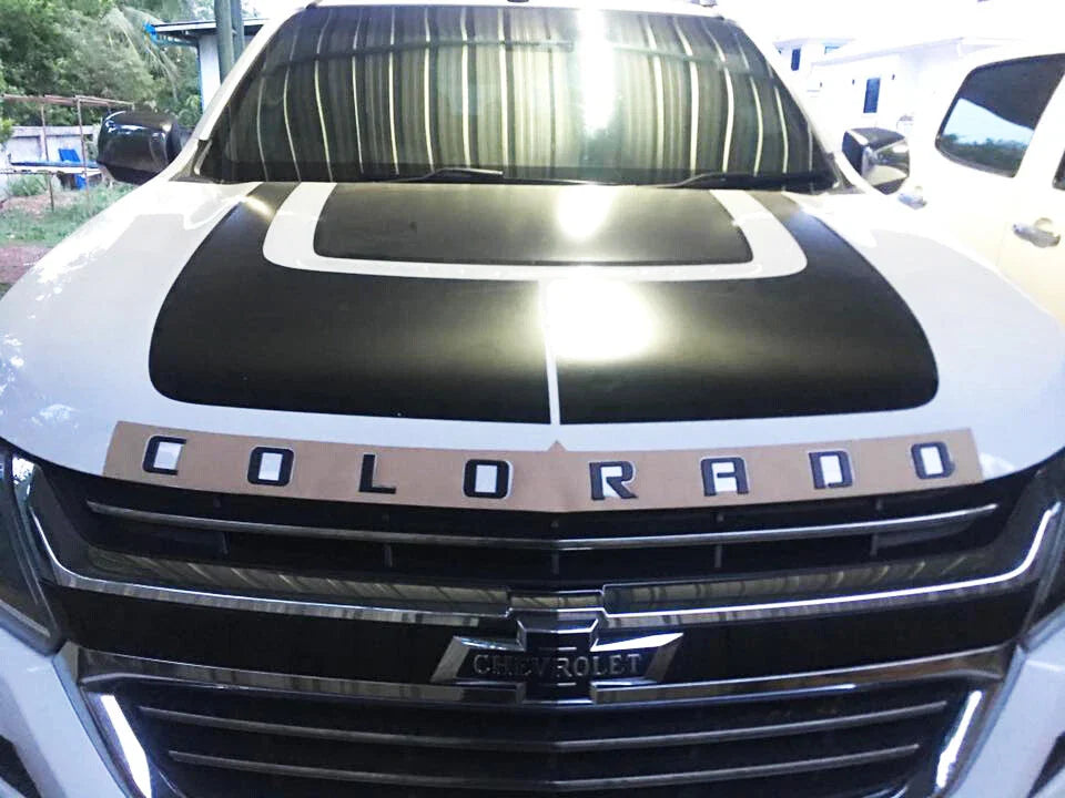 BLACK Bonnet Hood 3D Logo Emblem for Chevrolet Holden Z71 (2012-2016)
