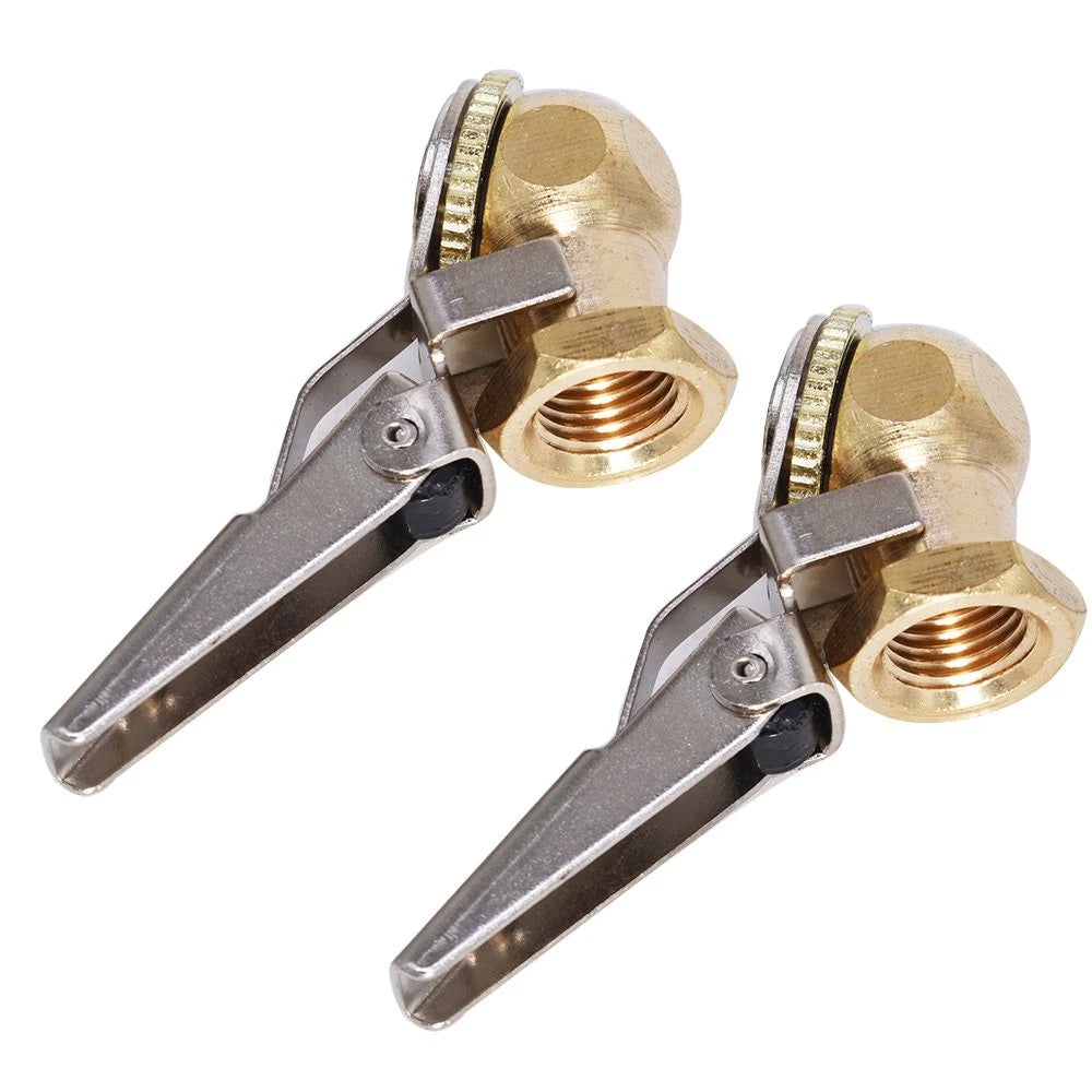 1/4" Brass Lock On Tire Inflator Air Chuck for Universal Use