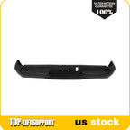 Black Steel Rear Step Bumper for RAM 1500 (2019–2024)