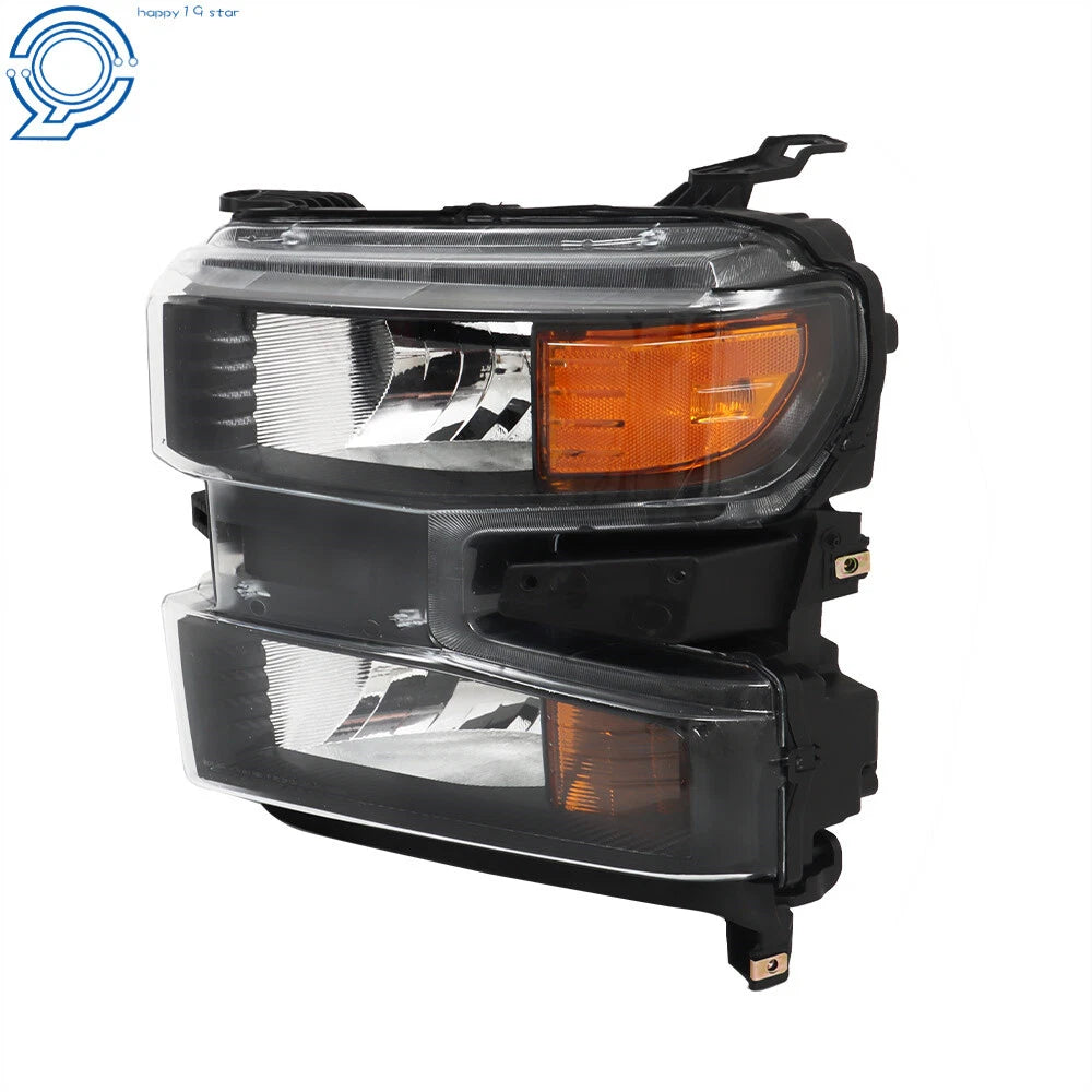 Halogen Headlight for Chevrolet Silverado 1500 (2019–2021) Left Side