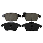 DuraGo Front Rotors & Akebono EURO Ceramic Brake Pads Kit for Beetle Golf (FWD)
