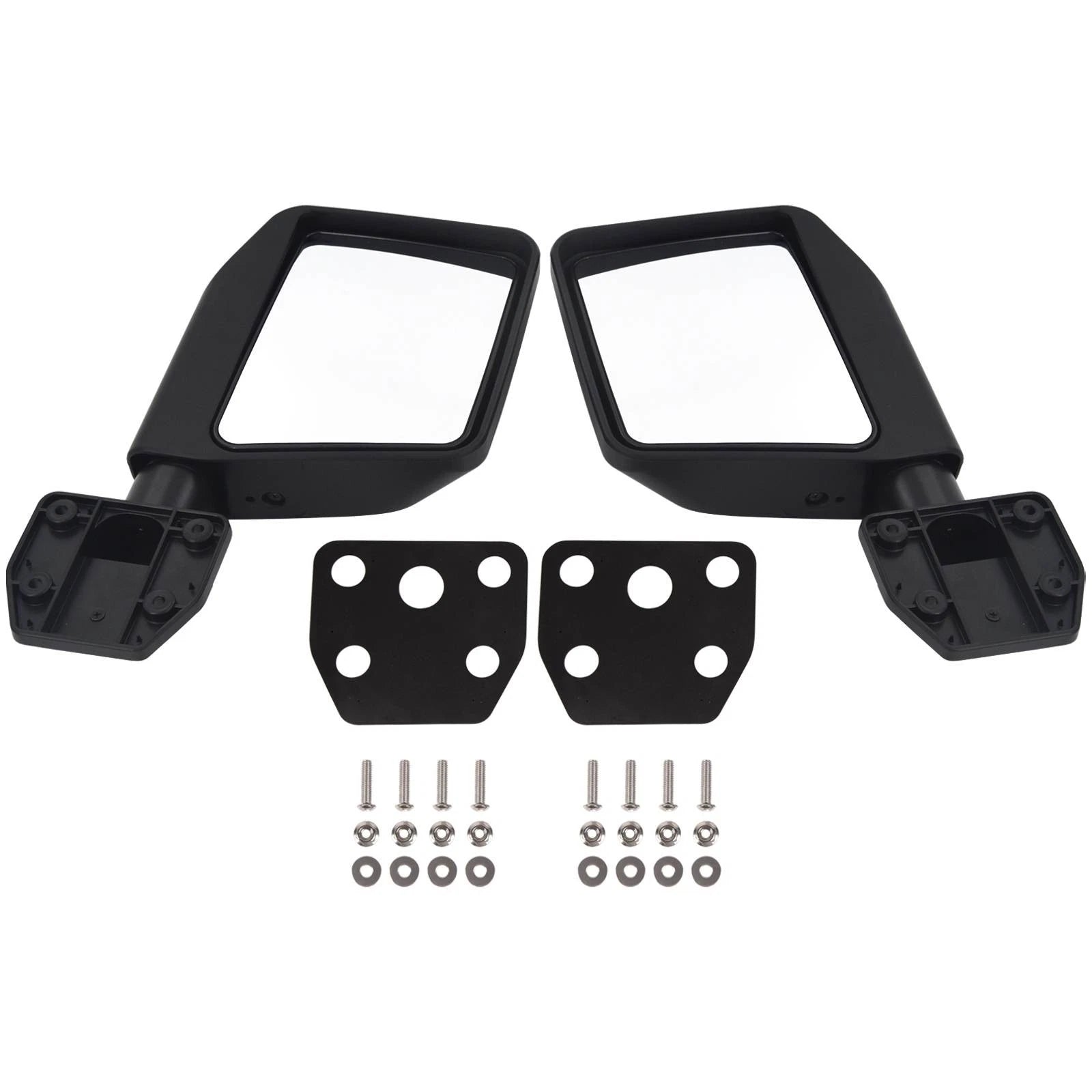 Half Door Rear View Mirrors for Jeep Wrangler JK (2007–2018)