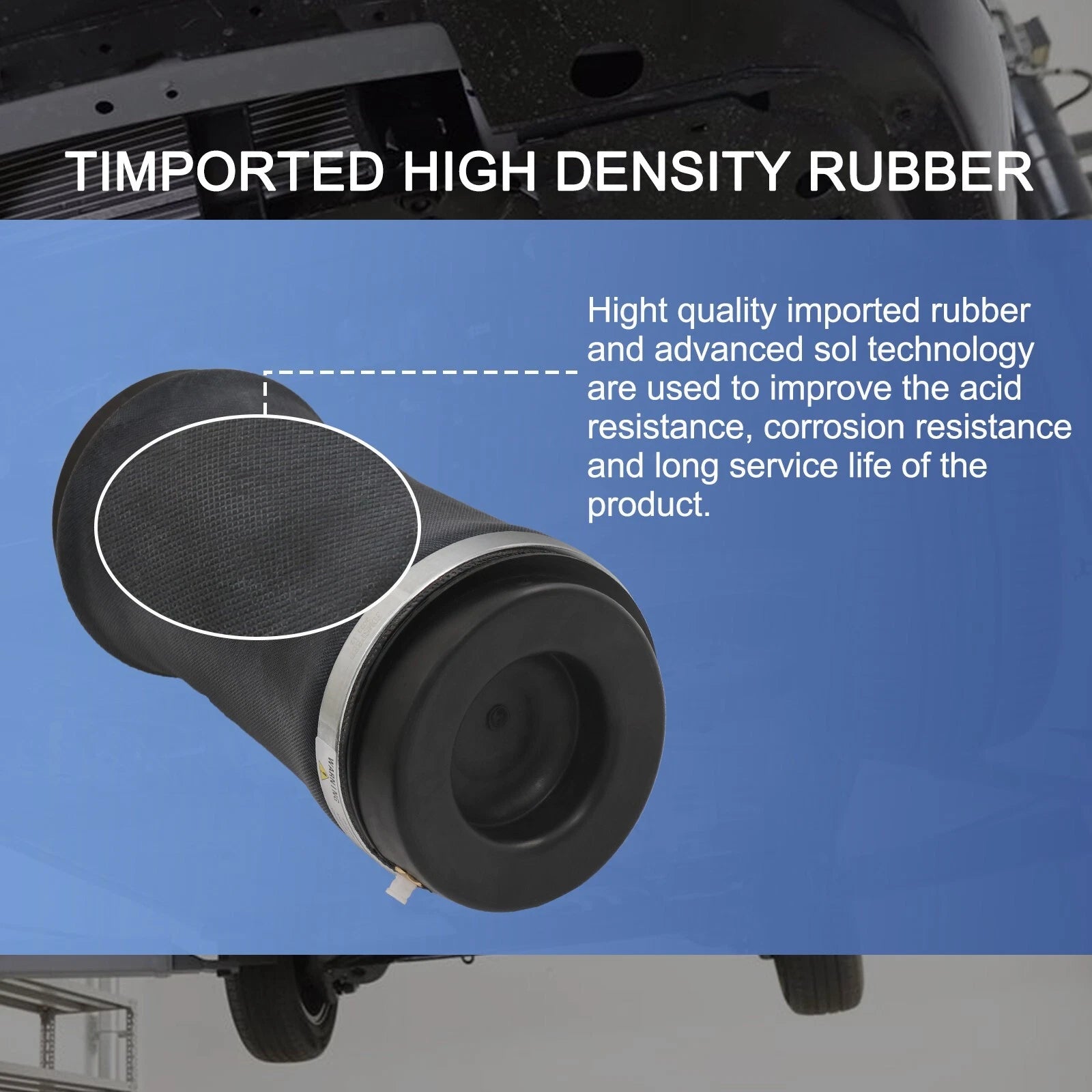 Set of 2 Air Suspension Spring Bags for Jeep Grand Cherokee WK2 (2011–2016)