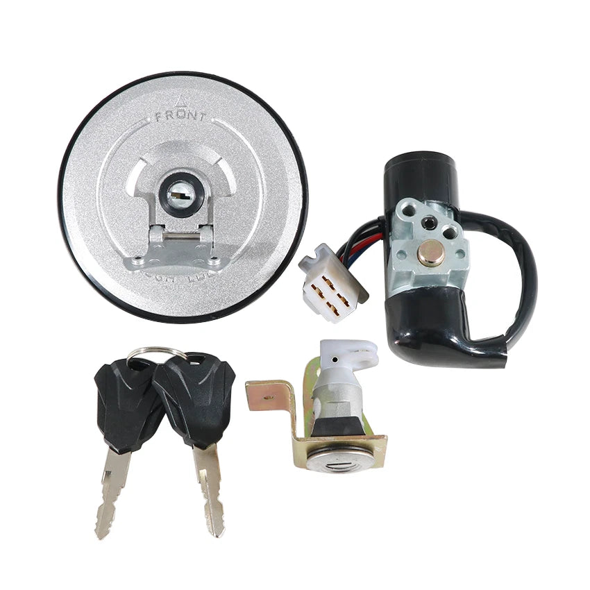 Fuel Gas Cap & Ignition Key Switch Seat Lock for Honda MSX125 GROM125 (2014–2015)