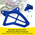 Sprocket Guard Cover for Yamaha YZ125 (1993–2004) - Aluminum, Blue