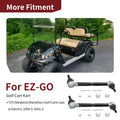 2X Tie Rod End Assembly Kit for EZGO Golf Cart (1994–2001) 70074-G01 70074-G02