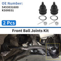 2X Front Lower Ball Joints for Hyundai Elantra (1995–2006) No. 5453031600/K500031