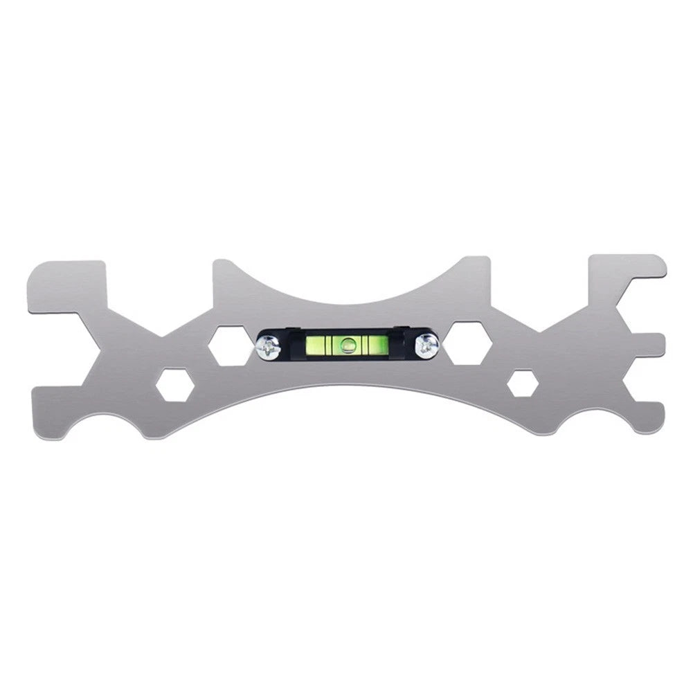Shower Tool Wrench with Level for Water Valves and Fixtures