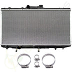 Radiator for Geo Prizm (1993–1997) w/ Hose Clamps Kit 8-10mm 27-51mm