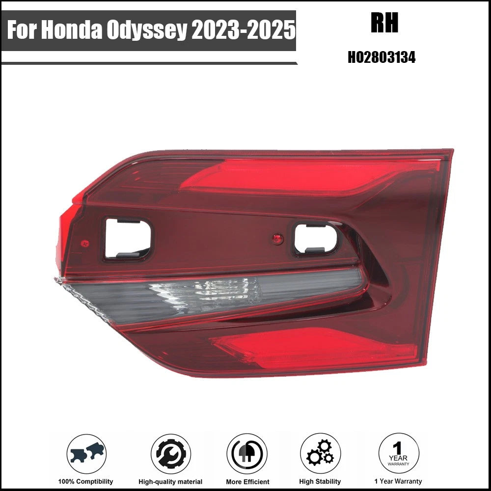 LED Tail Light Brake Lamp for Honda Odyssey (2023–2025) Right Inner Black