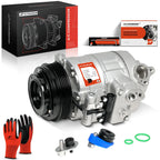 A/C Compressor with Clutch for BMW E36 320i, E46 323i (1992–2000)
