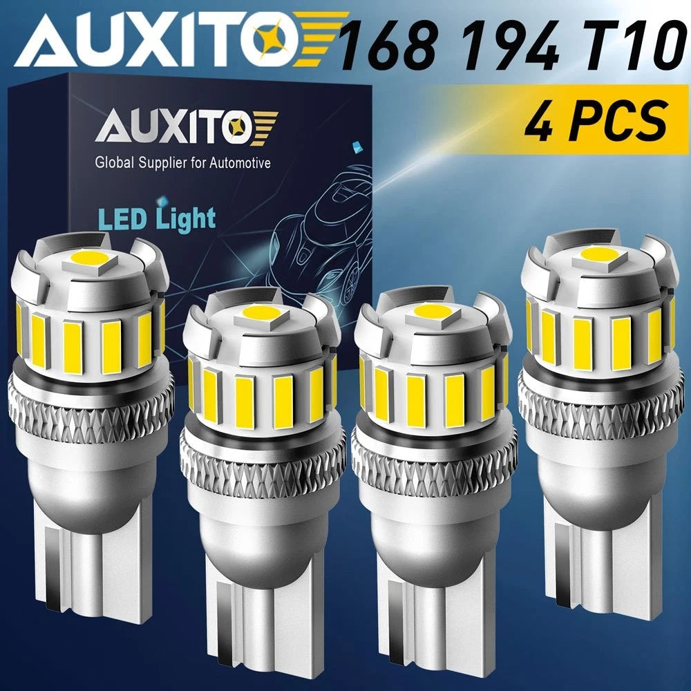 Set of 4 T10 161 194 LED Marker License Light Lamps for Buick LeSabre (1972–2005)