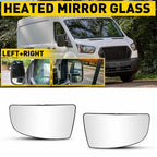 Mirror Glass Lower Convex Left & Right for Ford Transit 150 250 350 (2015–2019)