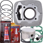 Top End Kit Cylinder Piston Gasket for Honda CRF230F CRF230L CRF230M (2003–2019)