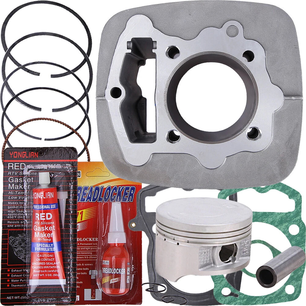 Top End Kit Cylinder Piston Gasket for Honda CRF230F CRF230L CRF230M (2003–2019)
